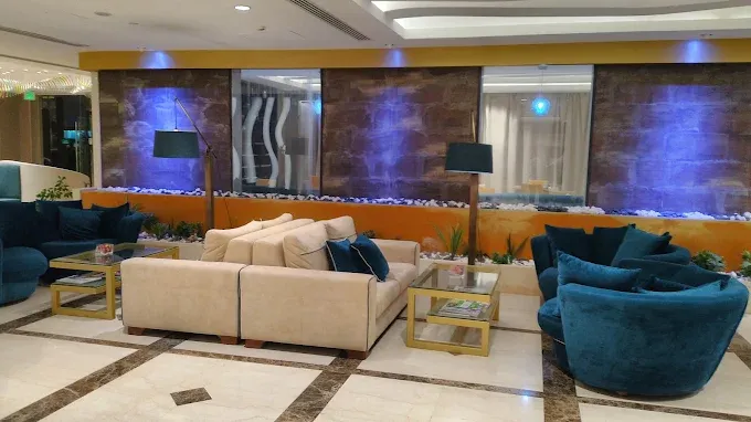 Reception and lobby area